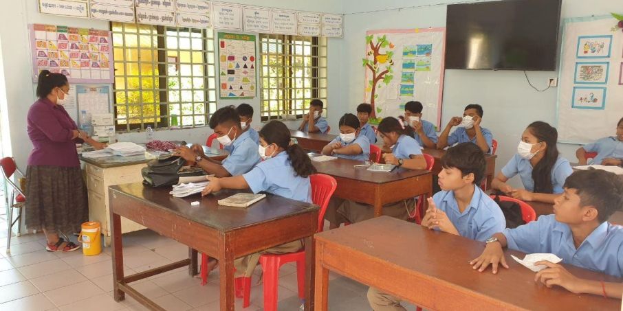 Cambodia: LaValla Marist School in Takhmao